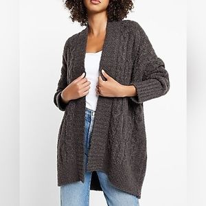 Cozy Cable Knit Cardigan Express
